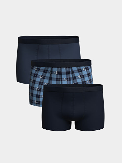 LC WAIKIKI Standart Kalıp Pamuklu Esnek Erkek Boxer 3'lü - S56911Z8-LSJ