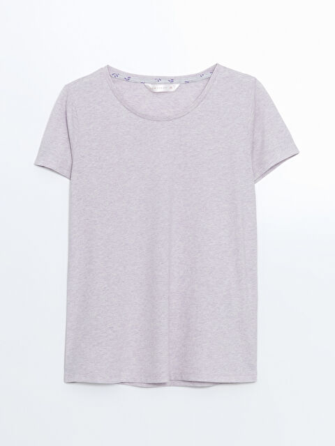 LCW DREAM Bisiklet Yaka Kadın Pijama Üstü - S56945Z8-LB1