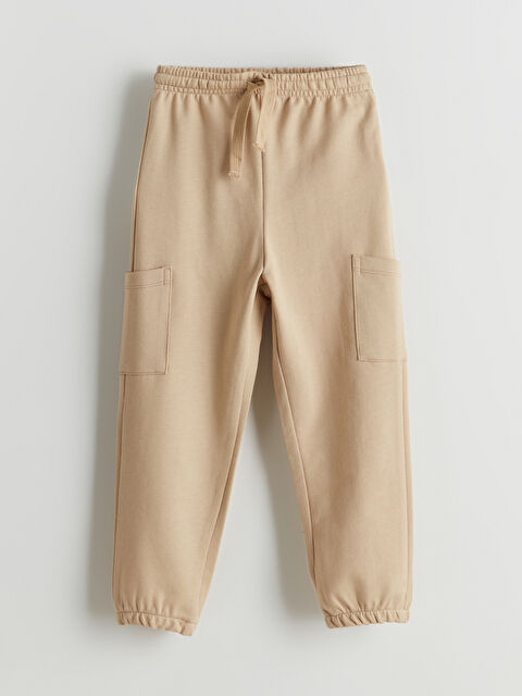 LCW Kids Beli Lastikli Erkek Çocuk Jogger Eşofman Alt - S56967Z1-FKU