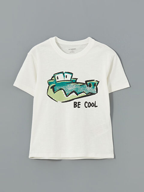 LCW baby Baskılı Erkek Bebek Tişört - S56999Z1-R9J