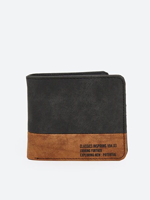 LCW ACCESSORIES Deri Görünümlü Erkek Cüzdan - S57032Z8-UXA