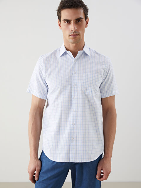 LCW BUSINESS Regular Fit Armürlü Erkek Gömlek - S57087Z8-LPT