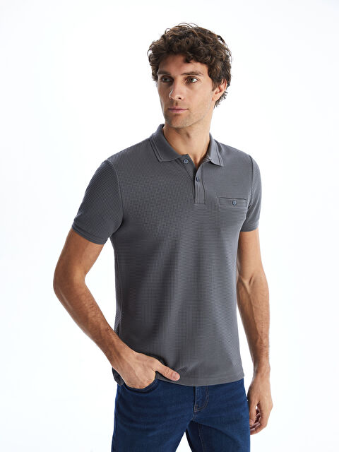 LCWAIKIKI Classic Polo Yaka Kısa Kollu Erkek Tişört - S57191Z8-YPK