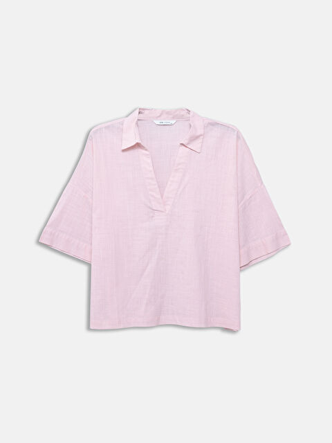 LCW Vision Женщины Розовый Блузка