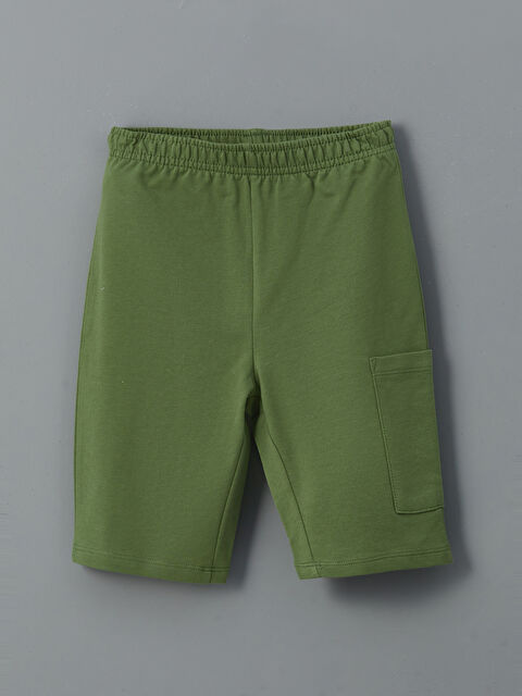 LCW Kids Beli Lastikli Basic Erkek Çocuk Şort - S57328Z1-G4Y