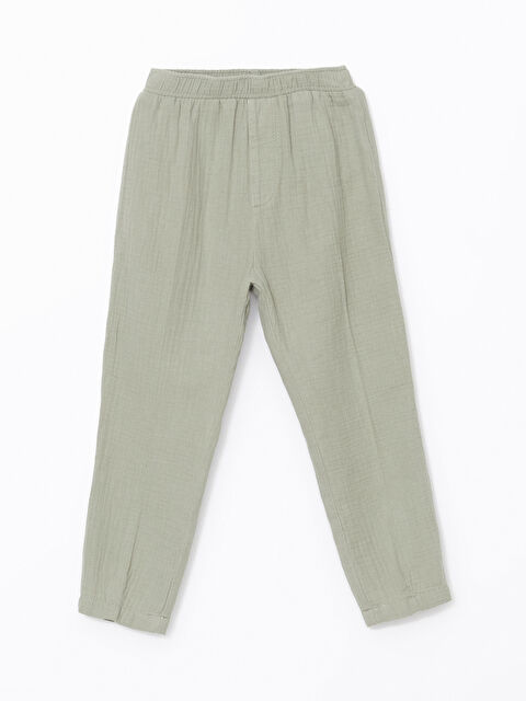 LCW Kids Beli Lastikli Basic Kız Çocuk Pantolon - S57349Z1-GGY