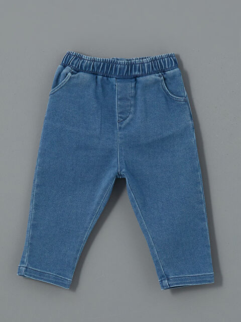 LCW baby Beli Lastikli Basic Erkek Bebek Pantolon - S57369Z1-344