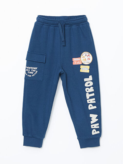 LCW Kids بنطال رياضي مطبوع بخصر مطاطي للأولاد - S57553Z1-HSD