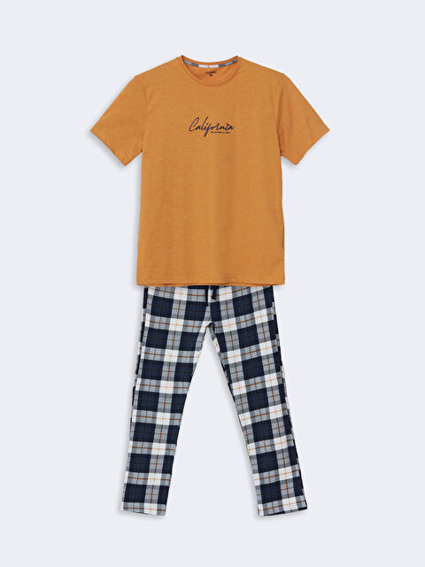 LC WAIKIKI Standart Kalıp Erkek Pijama Takımı - S57606Z8-LUG