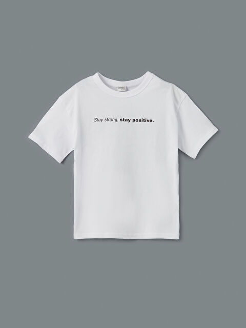 LCW Kids Bisiklet Yaka Erkek Çocuk Tişört - S57618Z4-Q6K