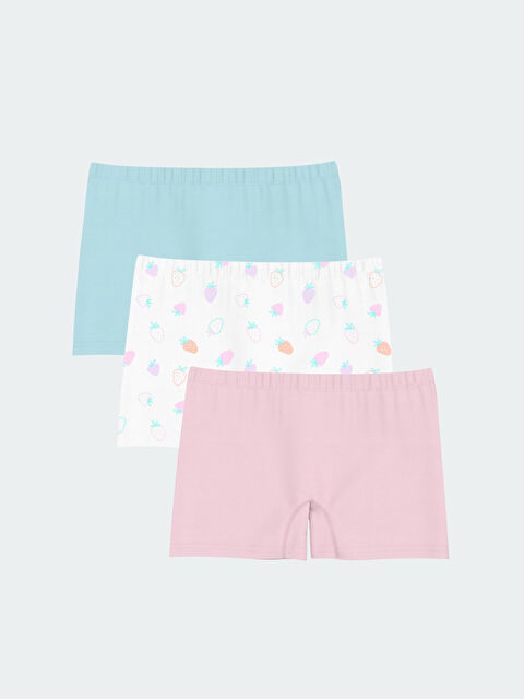 LCW Kids Girls' Boxer Trunks 3-packs - S57688Z4-LU8