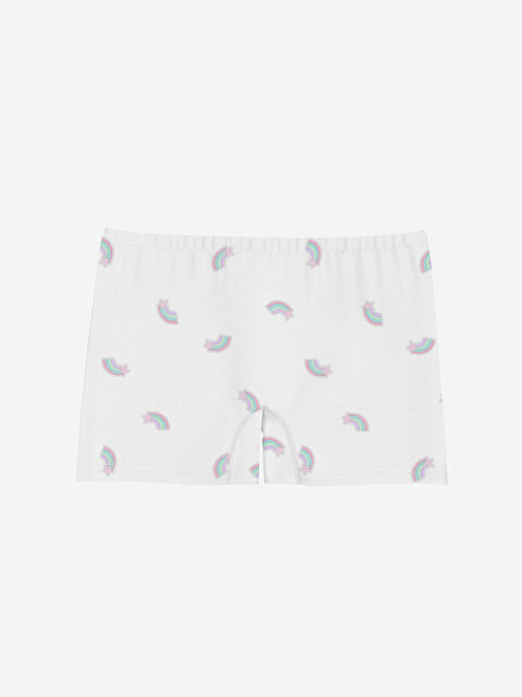 LCW Kids Baskılı Kız Çocuk Boxer - S57692Z4-LU8