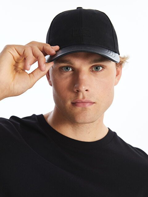 LCW ACCESSORIES Yazı Nakışlı Erkek Kep Şapka - S57818Z8-HEG