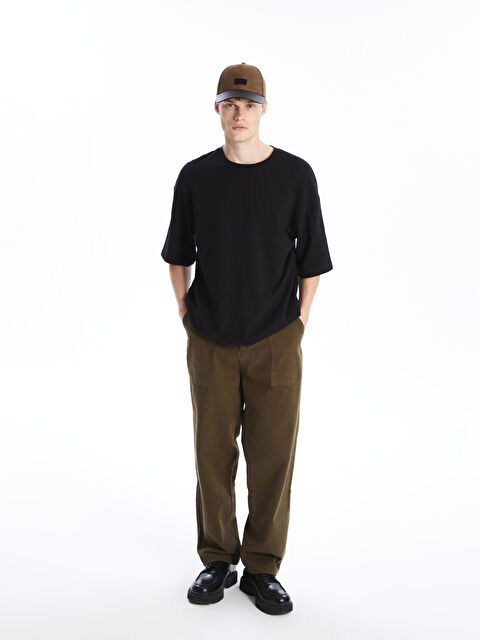 LCW ACCESSORIES Yazı Nakışlı Erkek Kep Şapka - S57818Z8-CRR