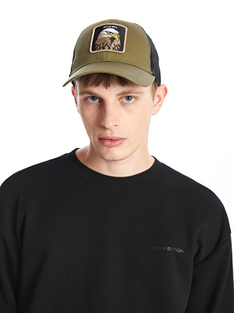 LCW ACCESSORIES File Detaylı Erkek Kep Şapka - S57845Z8-HDU