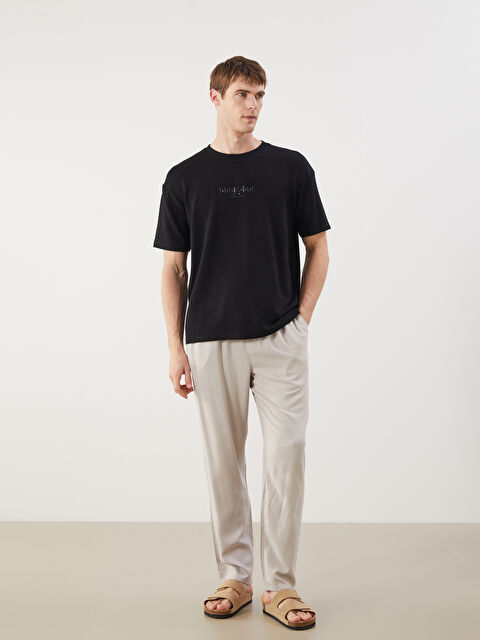 LCW Vision Standart Kalıp Keten Karışımlı Erkek Pantolon - S57886Z8-DS3