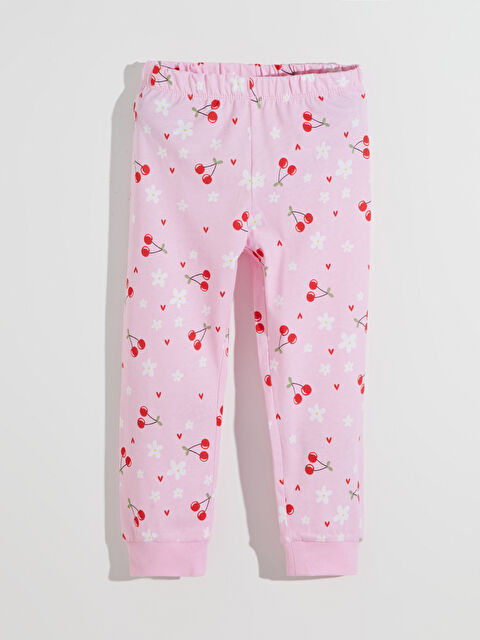 LCW Kids Kiraz Baskılı Kız Çocuk Pijama Alt - S58132Z1-LT4