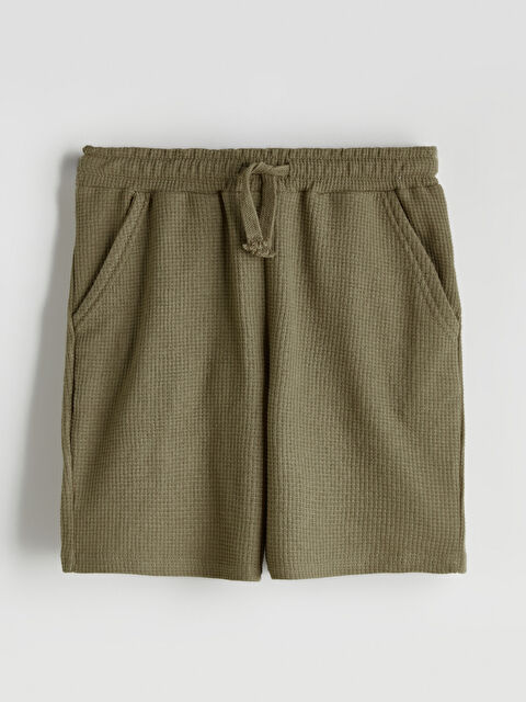 LCW Kids Beli Lastikli Erkek Çocuk Şort