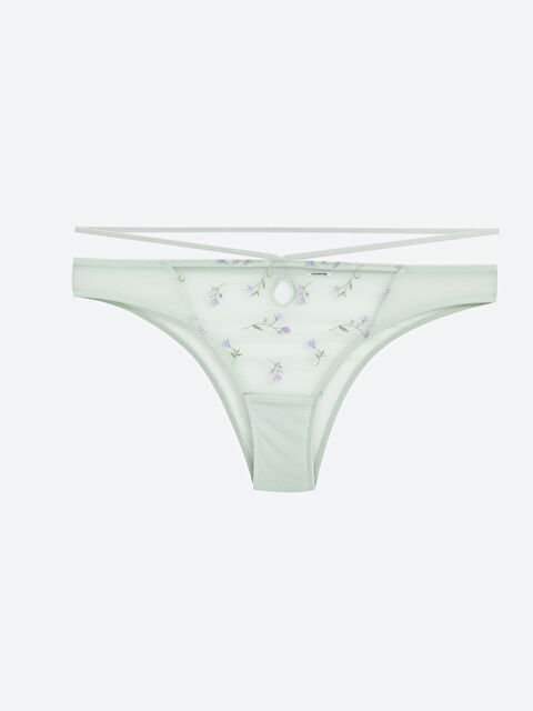 LCW DREAM Çiçekli Fantezi Brazilian Külot - S58332Z8-FWG