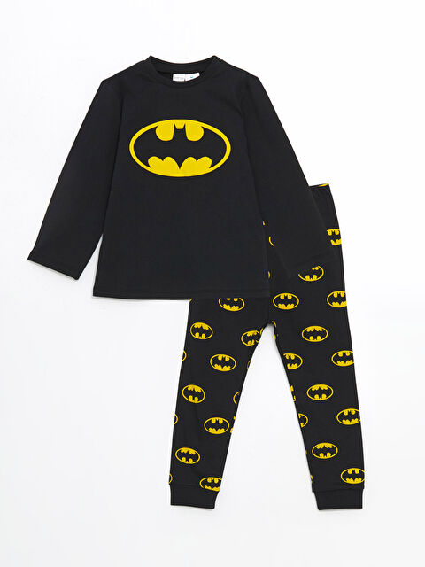 LCW baby Batman Baskılı Erkek Bebek Takım - S58418Z1-CVL