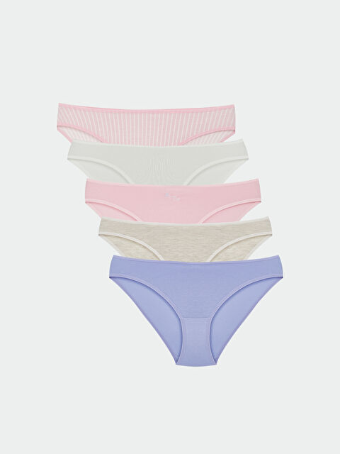 LCW Young Printed Bikini Panties 3 Pieces - S58503Z8-LSZ