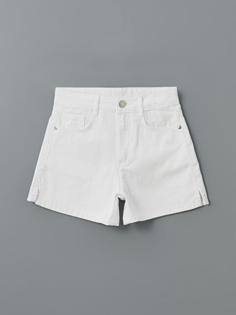 LCW Kids Шорты для девочек с регулируемой эластичной талией - S58546Z4-Q6K