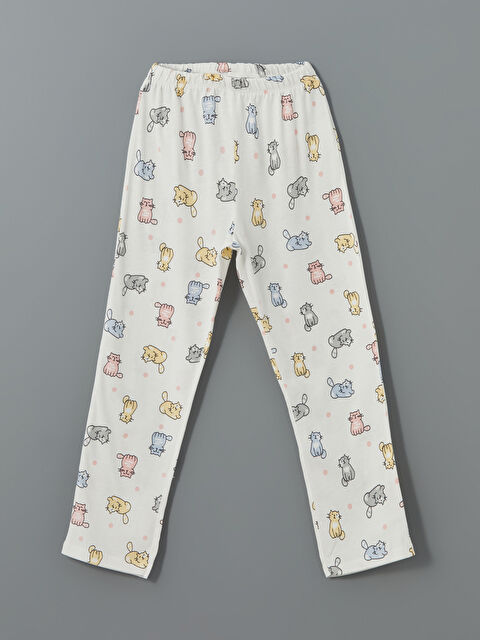 LCW Kids Beli Lastikli Kız Çocuk Pijama Alt - S58606Z4-LU7