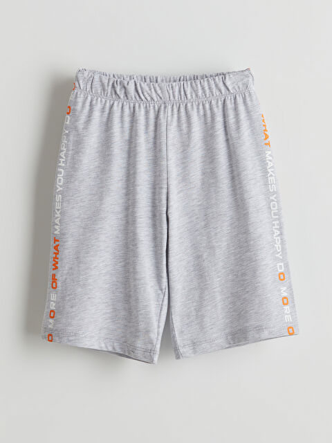 LCW Kids Beli Lastikli Erkek Çocuk Pijama Şort - S58650Z4-LAK