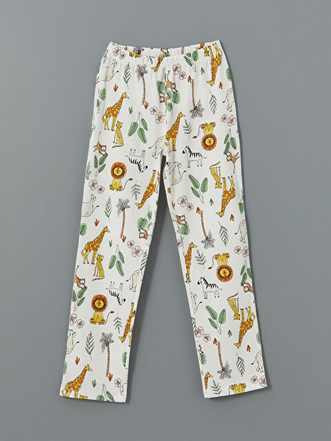 LCW Kids Beli Lastikli Kız Çocuk Pijama Alt - S58670Z4-LRA