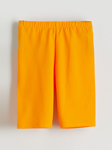 LCW Kids Beli Lastikli Kız Çocuk Kısa Tayt - S58678Z4-KY0