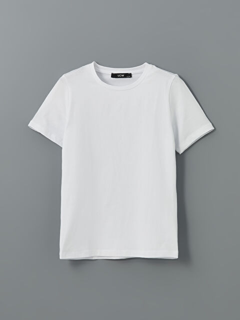 LCW Kids Bisiklet Yaka Erkek Çocuk Tişört - S58688Z4-Q6K