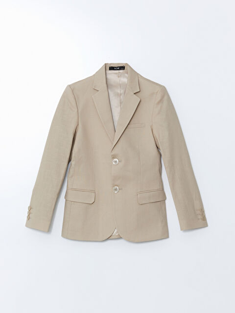 LCW Kids Erkek Çocuk Blazer Ceket - S58689Z4-DWR
