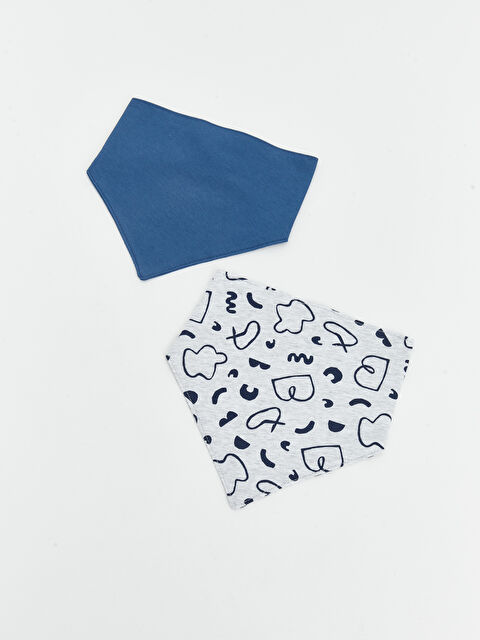 LCW baby Отпечатана престилка за хранене на бебе за момчета 2 опаковки - S58832Z1-LRW