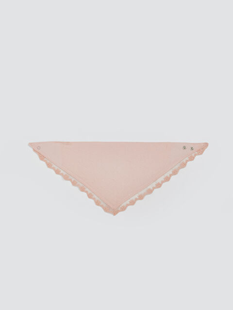 LCW baby Nakışlı Kız Bebek Mama Önlüğü - S58863Z1-FXW