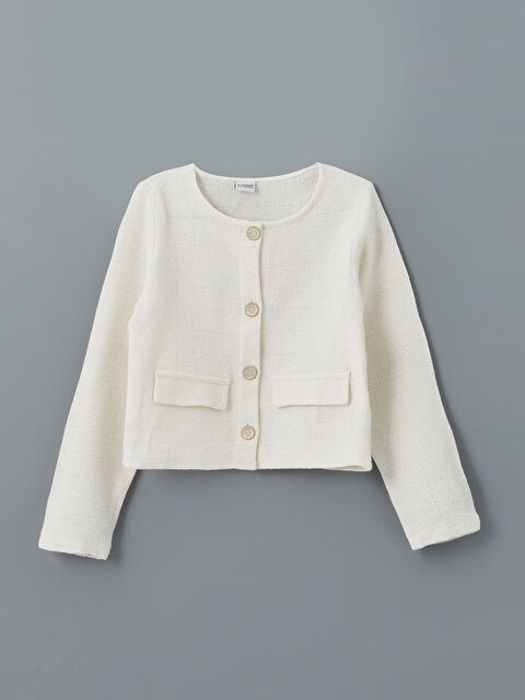 LCW Kids Kız Çocuk Tüvit Ceket - S58903Z4-FRC