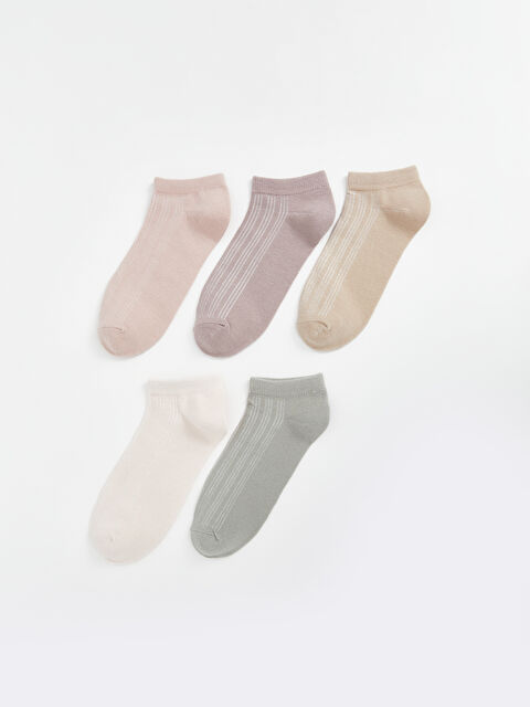 LCW DREAM Dokulu Kadın Patik Çorap 5'li - S58949Z8-G0X