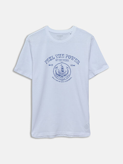 LCWAIKIKI Classic Crew Neck Printed Men's T-Shirt - S59224Z8-Q6K