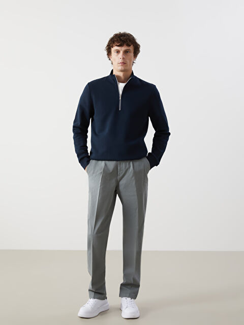 LCWAIKIKI Basic Standard Fit Men's Chino Trousers - S59247Z8-YRX