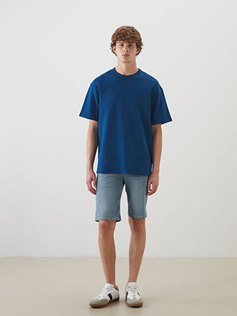 LCW Jeans Süper Skinny Fit Erkek Jean Şort