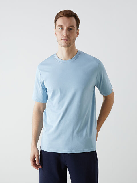 LCWAIKIKI Classic T-shirt pour Hommes en Jersey à Col Rond - S59354Z8-YVR