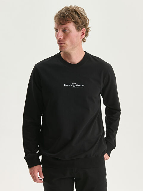 LCWAIKIKI Classic Crew Neck Long Sleeve Men's Sweatshirt - S59429Z8-CVL