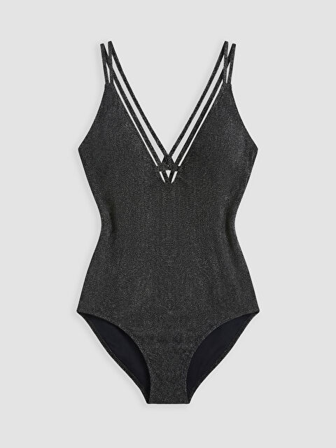 LCW DREAM Simli Çıkarılabilir Pedli Kadın Mayo