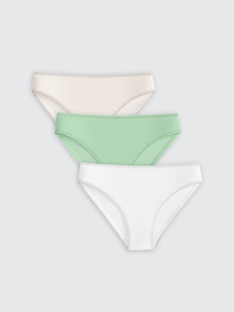 LCW DREAM Düz Bikini Külot 3'lü - S59781Z8-FXS