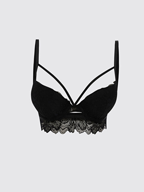 LCW DREAM Balenli Dolgulu Dantelli Tişört Sütyen - S59890Z8-CVL