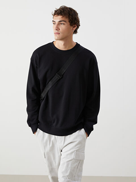 XSIDE Crew Neck Long Sleeve Men's Sweatshirt - S59975Z8-CVL