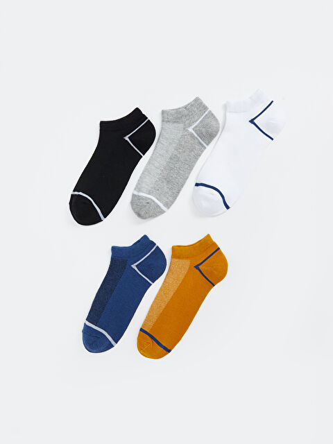 LCW Kids Erkek Çocuk Patik Çorap 5'li - S5AA52Z4-K00