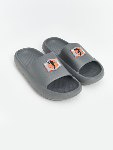 LCW STEPS Ерлерге арналған принтті бір баулы слайдерлер - S5AG26Z8-YK8