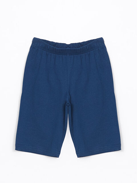 LCW Kids Beli Lastikli Basic Erkek Çocuk Pijama Şort - S5AG46Z1-JC7