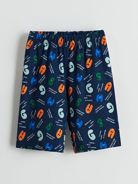 LCW Kids Beli Lastikli Baskılı Erkek Çocuk Pijama Alt - S5AG83Z1-LSJ