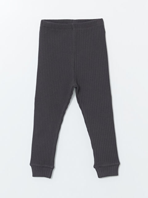 LCW baby Beli Lastikli Erkek Bebek Jogger Pijama Altı - S5AH86Z1-YY2